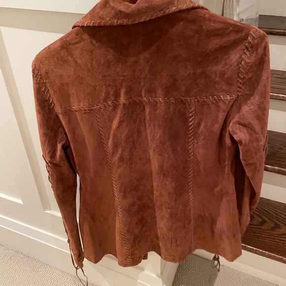 Suede blazer - Picture 2 of 5